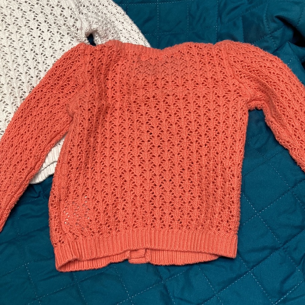 2 Old Navy cotton sweaters sz 2 - Picture 6 of 8